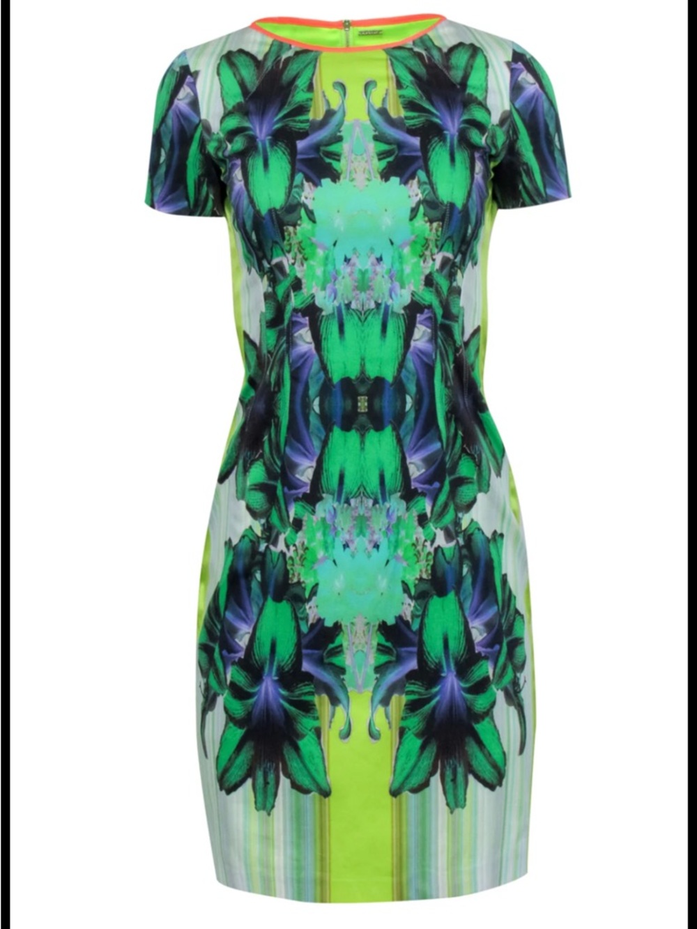 Elie Tahari orchid sheath dress size 8